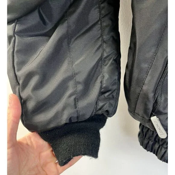 VTG Choko Men’s Snowmobile Bomber Jacket M Black Insulated Powersports 🤍 - Picture 2 of 14